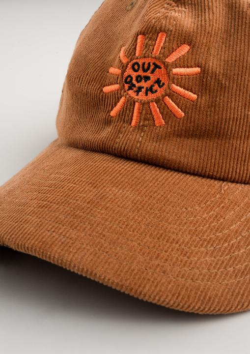 Immagine prodotto Plakativ «Out of Office» Courdroy Cap Camel