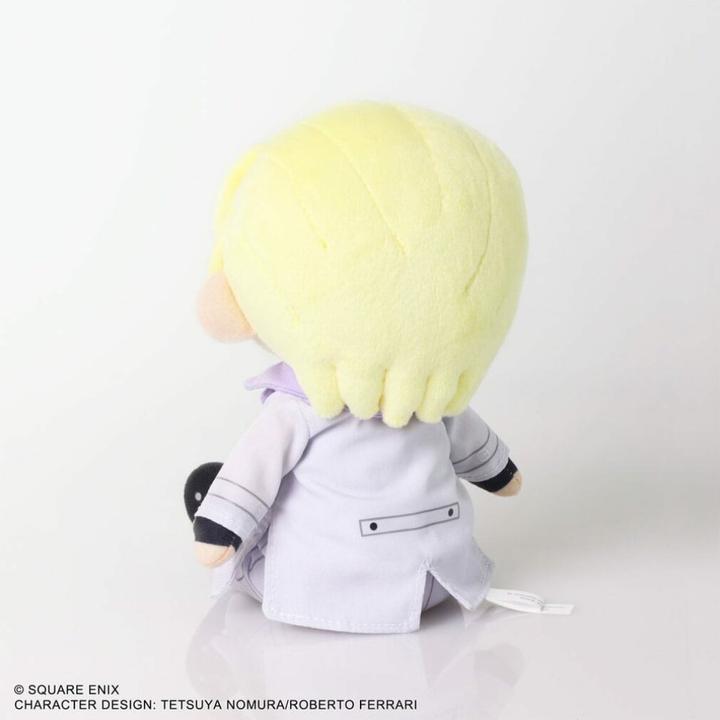 Actual product image Square Enix Final Fantasy VII Remake Plush Figure Rufus Shinra 17 cm (17 cm)