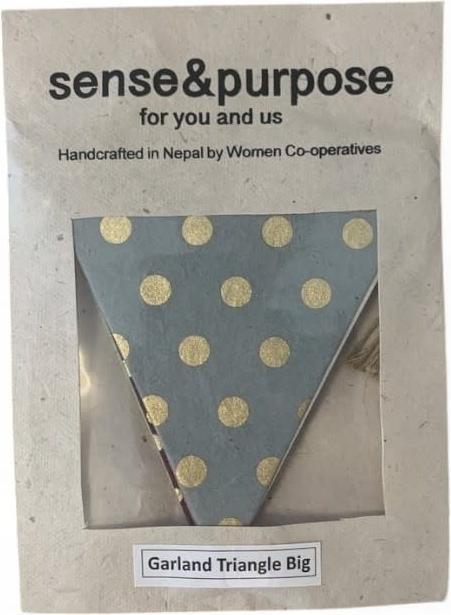 Immagine prodotto sense&purpose Triangolo di ghirlanda di carta