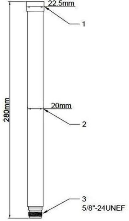 Image du produit Delock Antenne WLAN, 6-8 dBi, fixe,Outdoor (WiFi)