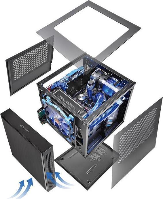 Actual product image Thermaltake Suppressor F1 (Mini-ITX)