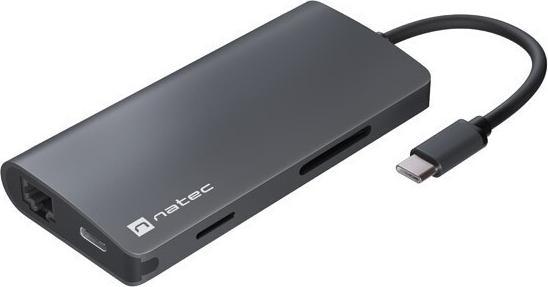 Produktbild Genesis HUB USB-C 8 IN 1 FOWLER 2 3X USB 3.0 HUB HDMI 4K USB-C (USB-C, 8 Ports)