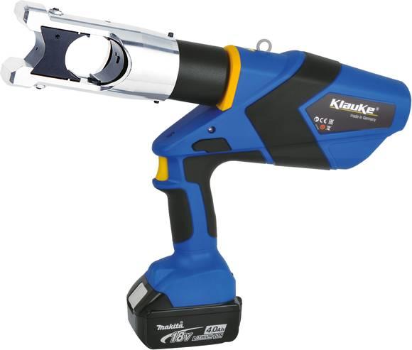 Produktbild Klauke KLA EK120UCFM Presswerkzeug Akkuhydr. Mit U-Kopf Next Gen. 16-400qmm Makita Akku