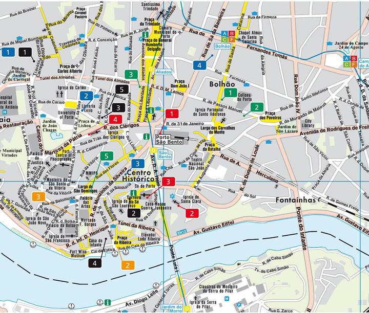 Immagine prodotto freytag&b.Porto, Mappa della città 1:15.000, Ci