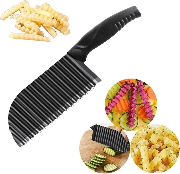 Produktbild Esmée Mehrzweck Riffel Messer für Pommes / Obst / Gemüse (29 cm)