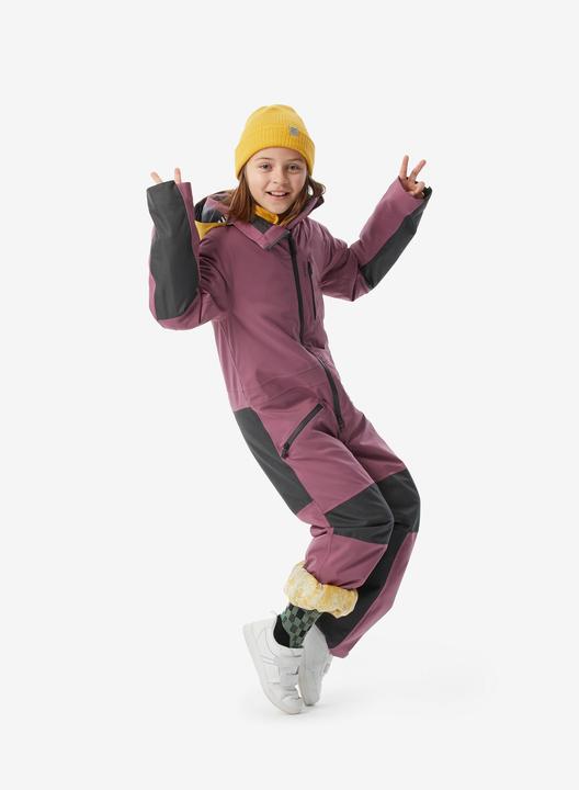 Immagine prodotto Wedze Tuta da sci per bambini calda e impermeabile - 900 rosa (164)