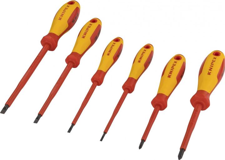 Image du produit Knipex Jeu de tournevis (Vis fendues, Recouvrement cruciforme Phillipps (PH))