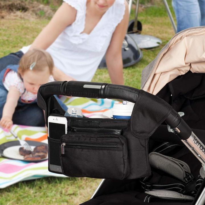 Immagine prodotto Momcozy Stroller Organizer with Cup Holders
