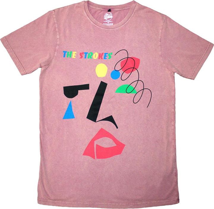 Produktbild The Strokes Abstract Face Stone Wash (XXL)