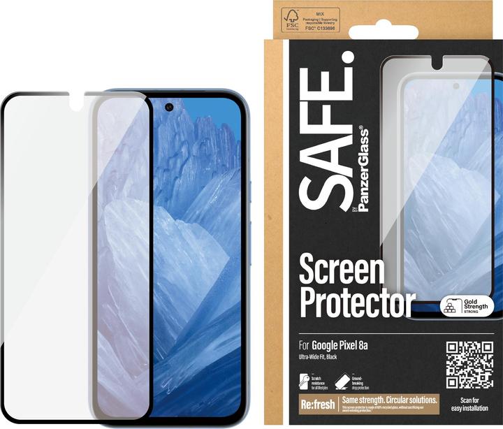 Actual product image Safe Ultra-Wide Fit (1 Piece, Google Pixel 8a)