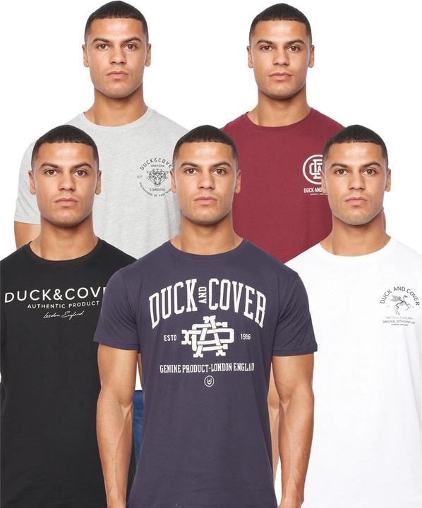 Produktbild Duck and Cover Klapstar TShirt (5erPack) (XL)