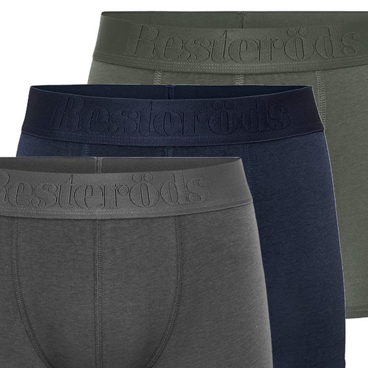 Immagine prodotto Resteröds 3 confezioni di pantaloncini / pantaloni retrò in bambù (L, confezione da 3)