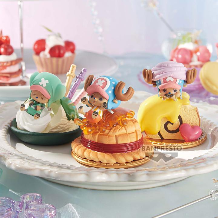Actual product image Banpresto ONE PIECE - Tony Tony Choper Vers. C -Figurine Paldolce Collection 6cm