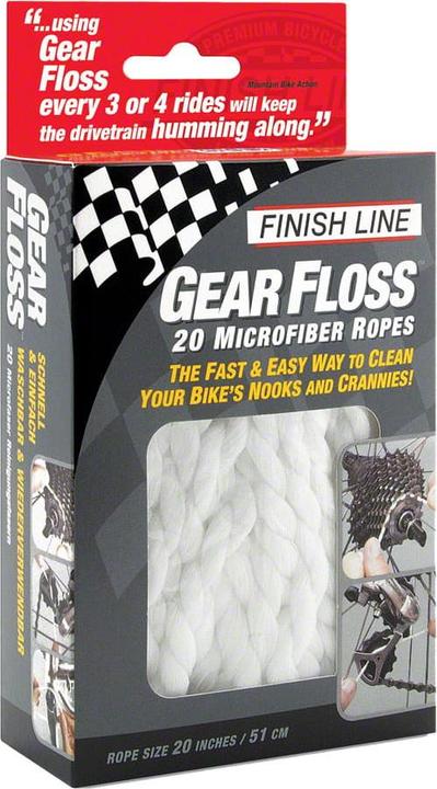 Produktbild Finish Line Gear Floss Microfaser-Reinigungsschnur (0.00 ml, Bürste)