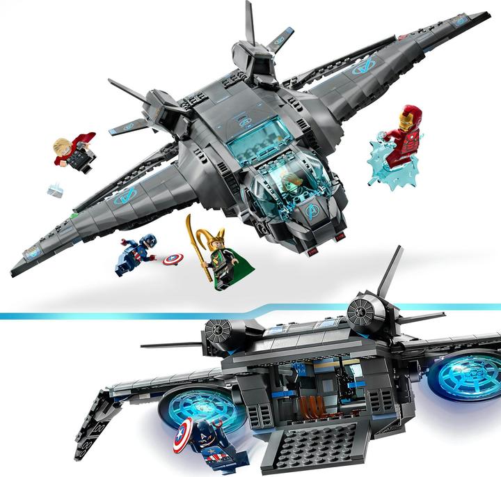 Produktbild LEGO 76248 The Avengers Quinjet (76248, LEGO Marvel)