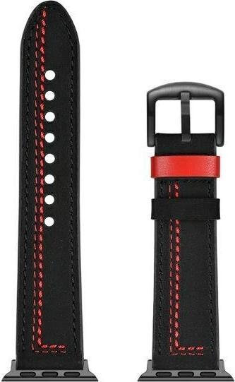 Beline pasek Watch 22mm Casual czarny/black (22 mm, Plastic, ecological leather)
