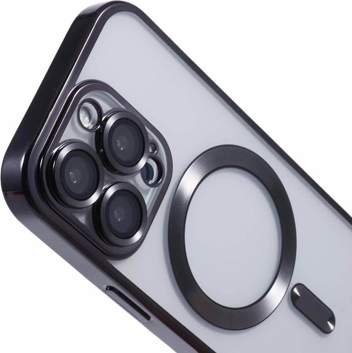 Immagine prodotto Cover-Discount iPhone 16 Pro - Handyhülle mit metallischem Design & Kameraschutz (Apple iPhone 16 Pro)