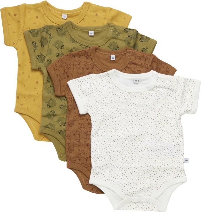 Produktbild Pippi Kurzarm-Body 4er Set Tinsel Gr. 92 (92)