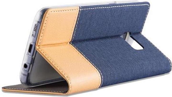 Actual product image Cadorabo Book Jeans Optics Cover (Samsung Galaxy S7 Edge)