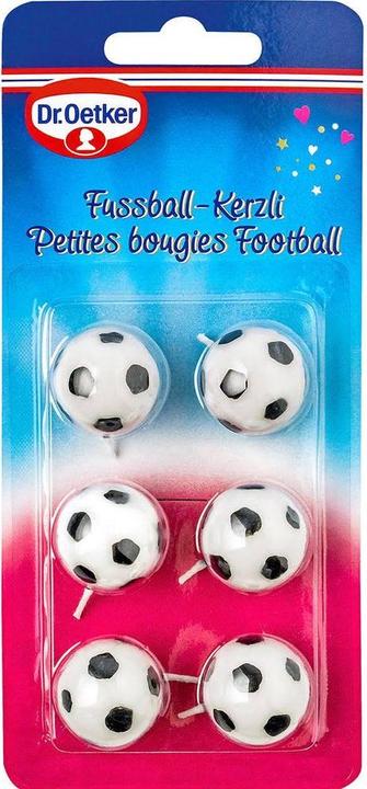 Image du produit Dr. Oetker Bougie de football (6 pcs)