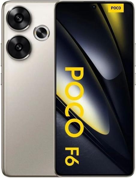 Produktbild Xiaomi Poco F6 (256 GB, Titanium, 6.67", Dual SIM, 50 Mpx, 5G)