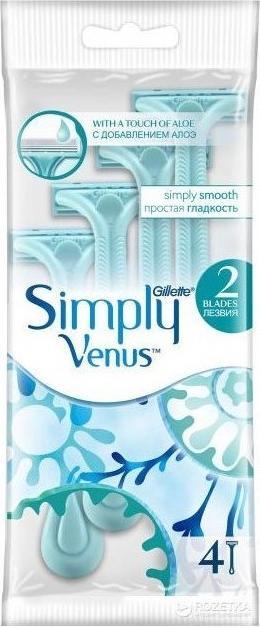 Actual product image Gillette Simply Venus (4 pcs)