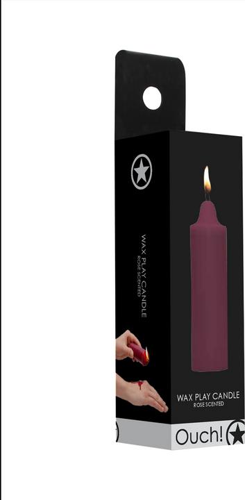 Actual product image Ouch! Wax Play Candle - Rose Scented