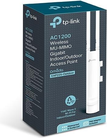Produktbild TP-Link EAP225-Outdoor: WLAN-AC AP (867 Mbit/s)