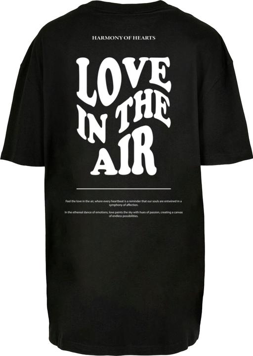 Actual product image Merchcode Ladies Love In The Air Oversized Boyfriend Tee - 136255 (XS)