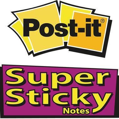 Actual product image Post-it Super Sticky (76 x 76 mm)