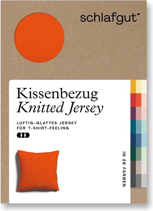 Image du produit schlafgut Knitted Jersey (Housse de couette, 80 x 80 cm)