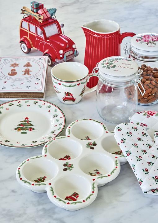 Actual product image Greengate Scarlett tablecloth white 150 x 150 cm (150 x 150 cm)