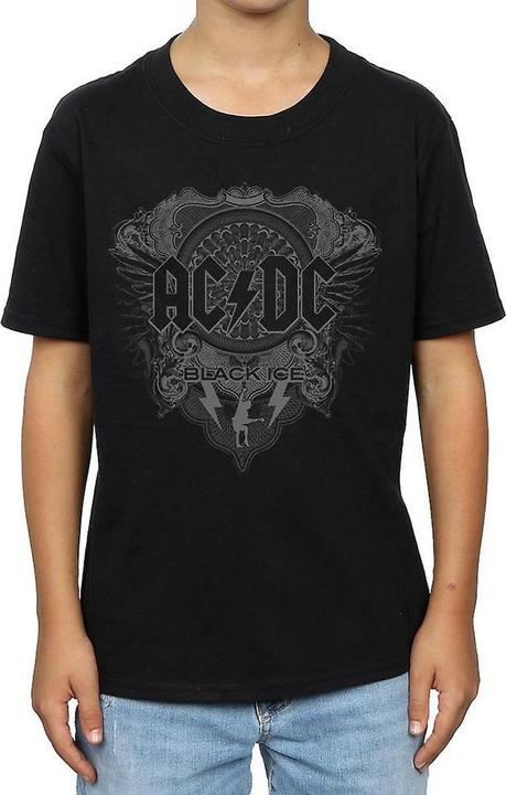 Image du produit AC/DC T-shirt noir en coton glacé garçon (152, 158)