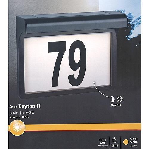Produktbild Paulmann Solar Hausnummernleuchte (6 lm, IP44)