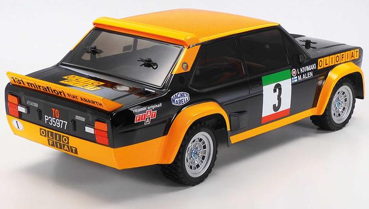 Produktbild Tamiya 1/10 Fiat 131 Abarth Rally OF Painted Body (MF-01X) (ARR Almost-Ready-to-Race)