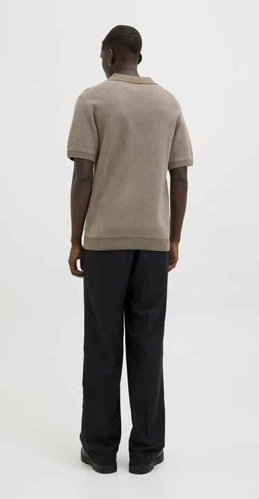 Produktbild Jack & Jones Jprcceaston Knit Split Neck Ss Sn (M)