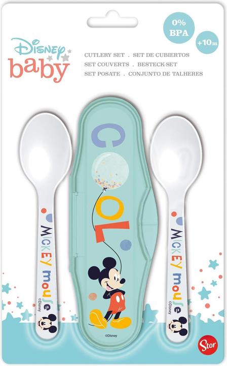 Image du produit Stor Cuillère de voyage pour bébé Mickey Mouse
