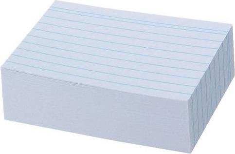 Produktbild Herlitz Karteikarten (A8, 170 g/m², 100 x)