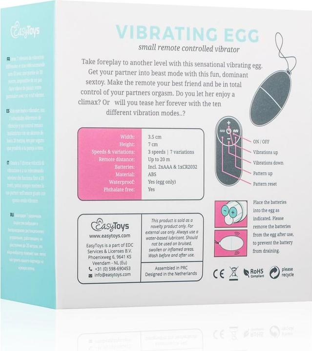 Immagine prodotto Easytoys Uova vibranti