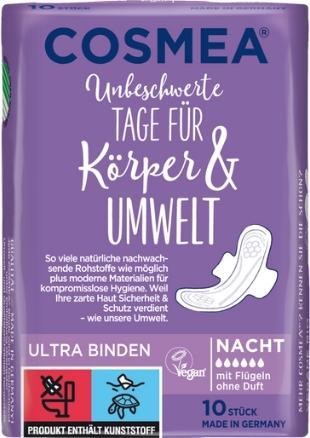 Immagine prodotto Cosmea Notte ultra (10 x, Assorbenti igienici)