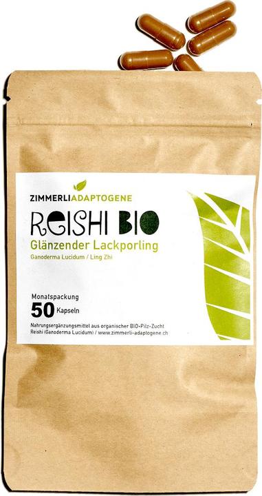 Produktbild Zimmerli Adaptogene Reishi Kapseln (BIO) 100 Kapseln (Kapseln)