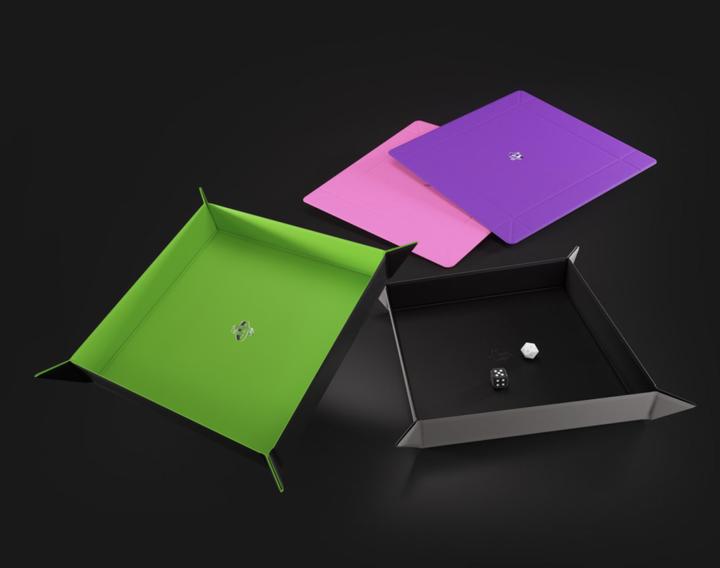 Image du produit Gamegenic GGS60048 - Plateau de jeu magnétique carré noir et vert