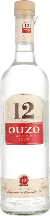 Actual product image Ouzo 12 Spirits (1 x 70 cl)