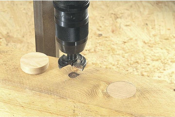 Actual product image wolfcraft 40 Wooden Plugs, Ø 20 mm (40 pcs.)