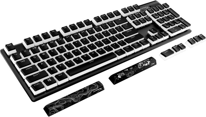 Immagine prodotto HyperX Pudding Keycaps 2 Set completo di 112 chiavi PBT - Nero (layout USA) 7G8K1AA
