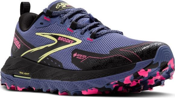 Produktbild Brooks Running Brooks Cascadia 18 GTX Laufschuhe Grau Blau / Schwarz / Pink Damen (38.5)