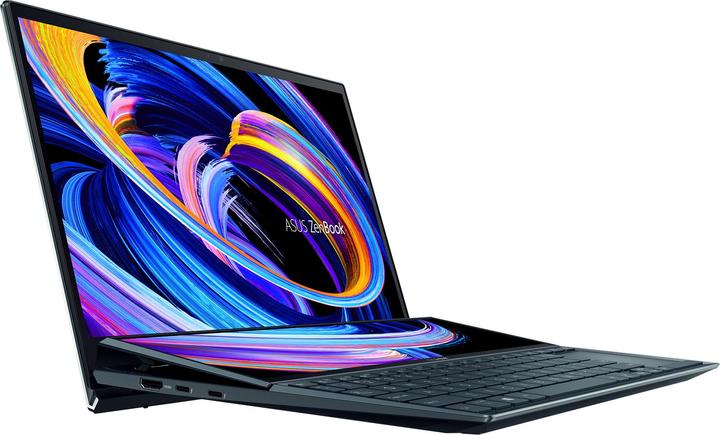 Productafbeelding ASUS ZenBook Duo 14 UX482EG-HY016R - Core i7 1165G7 / 2,8 GHz - Win 10 Pro - 32 GB RA (14", Intel Core i7-1165G7, 32 GB, 1000 GB, NL)