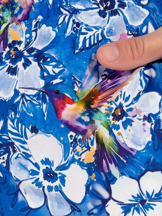 Produktbild HOM Badeshorts Beach Boxer Colibris (XXL)