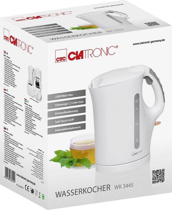 Actual product image Clatronic WK 3445 electric kettle (1.70 l)