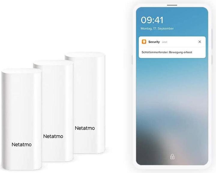 Netatmo Smarte Tür- und Fenstersensoren
